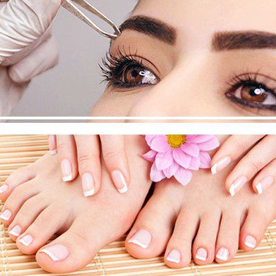 Sobrancelhas - Manicure e Pedicure​ na Pousada Dharma Luz e Paz